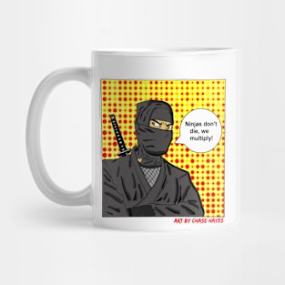 Ninja Pop Art Mug